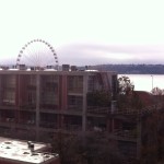 View of Seattle's Waterfront & Ferris Wheel