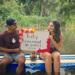 Hawaii - Kauai - Anahola River - Baby Announcement