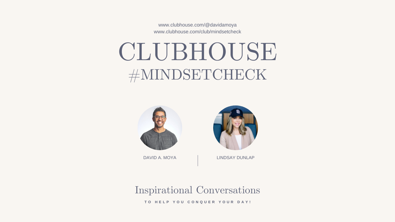 #MindsetCheck | Living in the Possibilities | Lindsay Dunlap (Guest) | The REAL Podcast